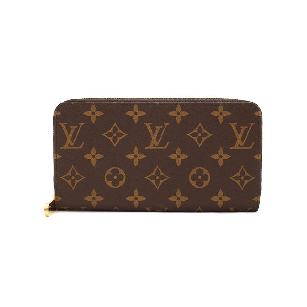 Louis Vuitton Monogram Zippy Wallet Round Zipper Long